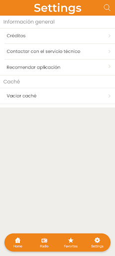 Android application La Bodeguita Radio screenshort
