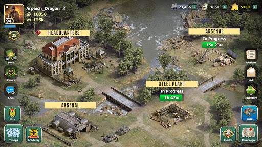 Heroes of Wars: WW2 Battles (21x21) apkpoly screenshots 11