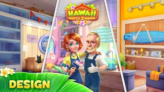 Game screenshot Hawaii Match-3 Mania: Design mod apk