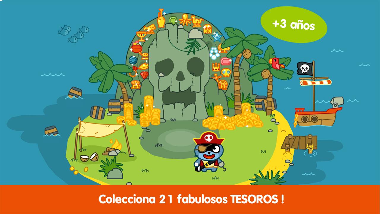 Android application Pango Pirate : Adventure game screenshort