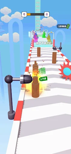 Wood Art Run - Screenshot 2