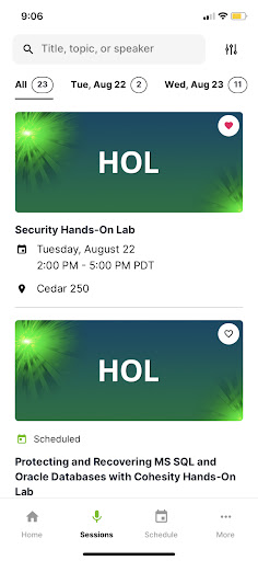 Cohesity SKO FY24 Screen 2