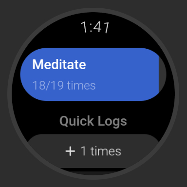 Screenshot of Habitify: Daily Habit Tracker