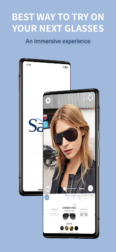 Android application Safilo VTO screenshort