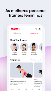Sweat: Fitness para mulheres