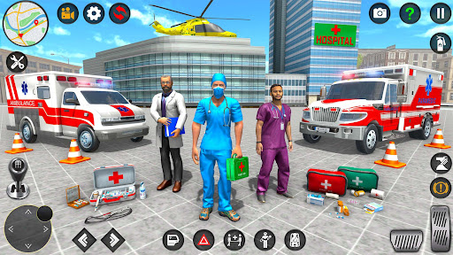 Ambulance Rescue Doctor Games Screen 2