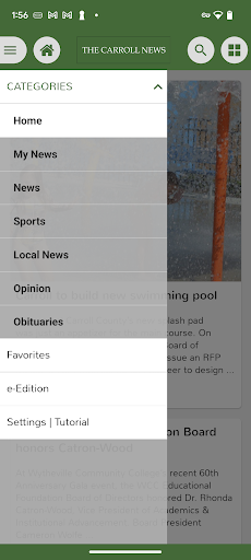 The Carroll News eEdition Screen 3
