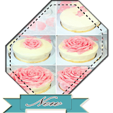 Decorative cake icon