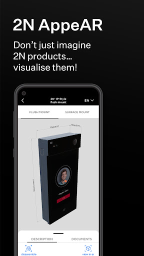 Android application 2N AppeAR screenshort