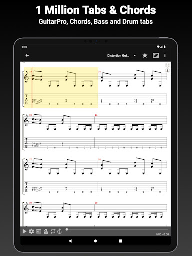 GuitarTab - Tabs and chords - Music & Audio - apps