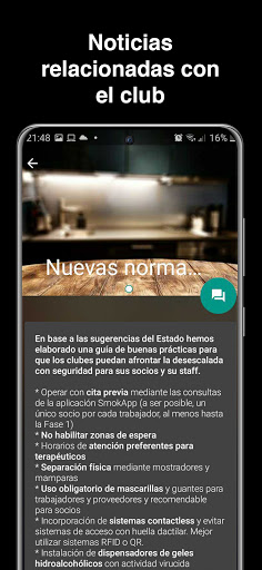 SmokApp Android Screen 3