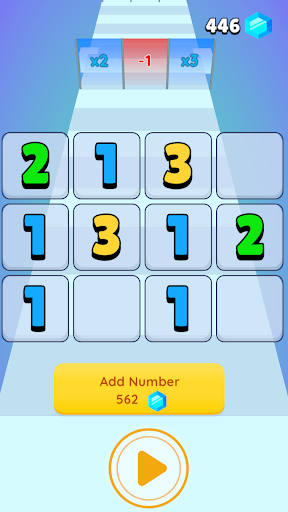 Android application Number Merge Warriors screenshort