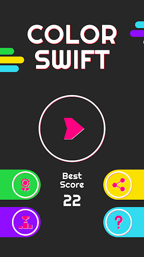 Android application Color Swift screenshort