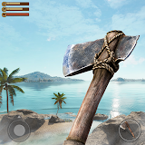 Woodcraft Island Survival Game icon