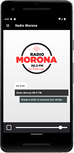 Radio Morona Screen 2