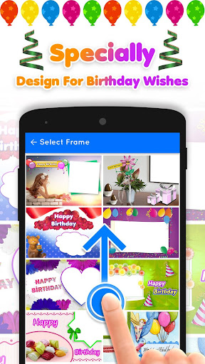 Birthday Photo Frame Screen 3