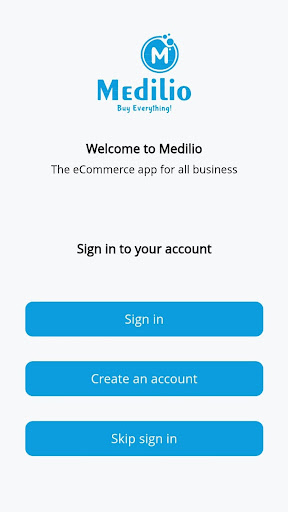 Android application Medilio screenshort