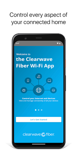 Android application Clearwave Fiber screenshort