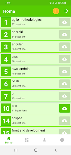 Programming Skills Assessment Screen 2