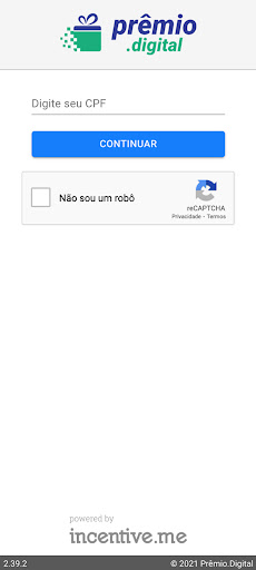 Android application Prêmio.Digital screenshort