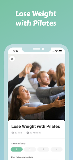 Pilates at Home - Workouts Screen 3