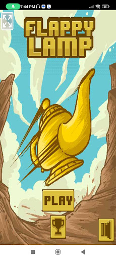 Android application Aladdin Lamp - Flying Lamp screenshort