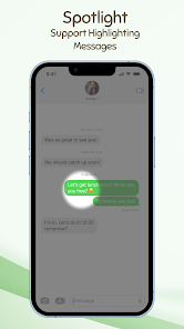 Captura 10 Message OS16 - Color Messenger android
