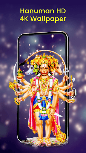 Hanuman Wallpaper Parallax 4D Screen 2
