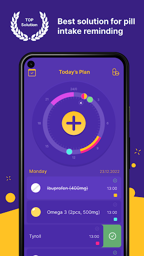 Android application PillBox: Track your pills screenshort