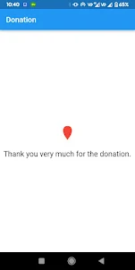 Donation: donation package