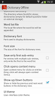 screenshot of Dictionary Offline