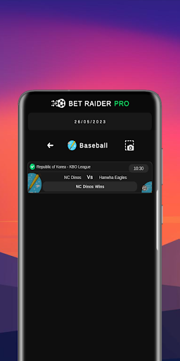 Bet Raider Pro Screen 3