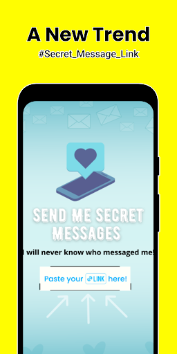 Android application Secret Message Link screenshort