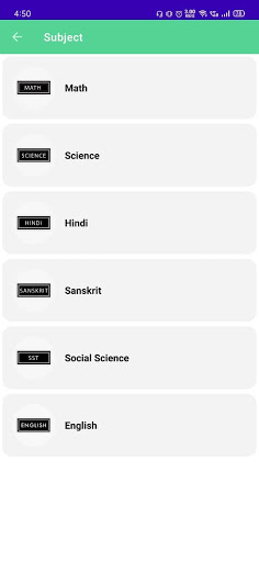 Class 10 Objective & Model Set Screen 2