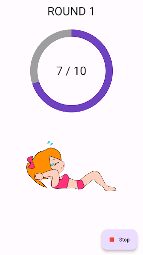 Very Simple HIIT Timer Screen 2