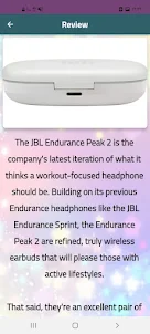 JBL Endurance peak2 guide
