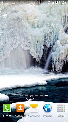 Winter Waterfalls Wallpaperのおすすめ画像3