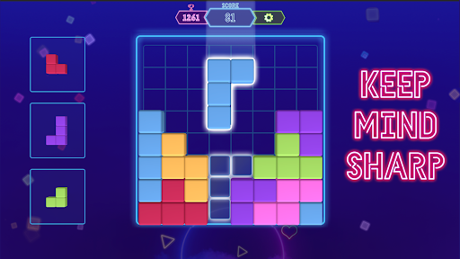 Block Neon 3D : Disco Puzzle Screen 3