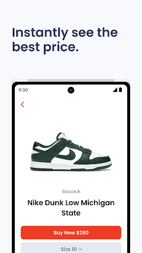 Sanctuary: Sneaker Market Data Screen 3