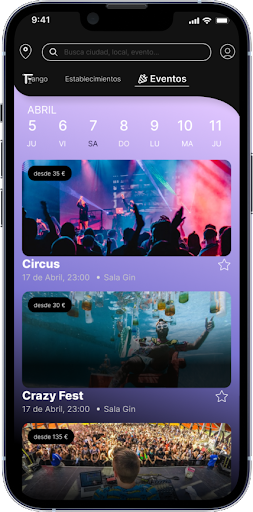 TangoApp Screen 3