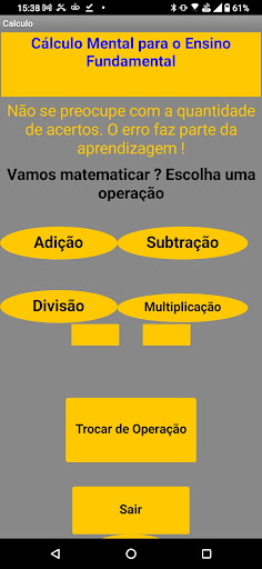Cálculo mental para crianças Screen 2