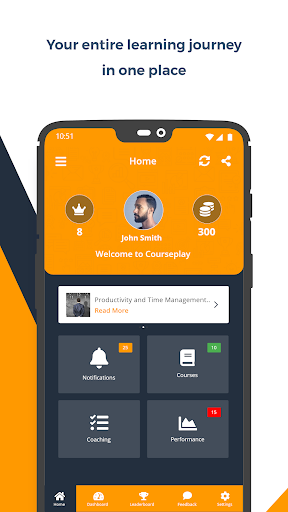 Android application MENA Learning screenshort