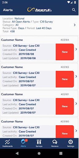 boostCX Enterprise Screen 2