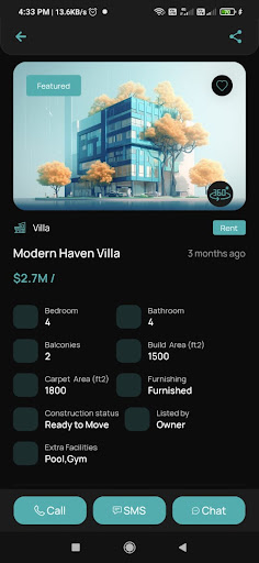 BuySpace Screen 2