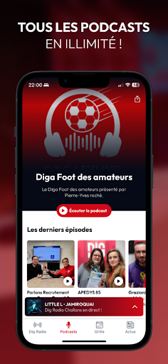 Dig Radio : Podcasts & Actus Screenshot 3 - AppWisp.com