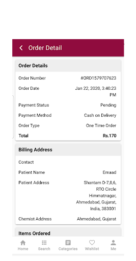 My Pharmacy Screen 3