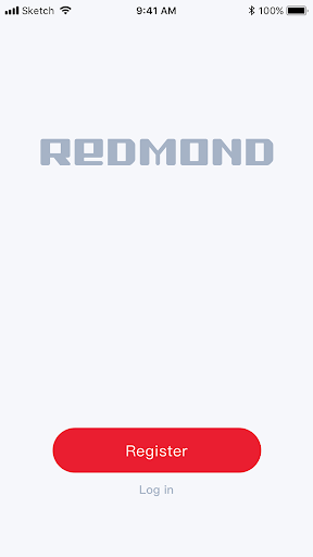 Android application REDMOND Robot screenshort