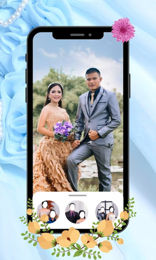 Wedding Dress Couple Photo Mak Screen 2