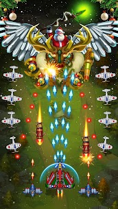 1945 Air Force MOD APK v9.96 (Unlimited Money, Vip, Immortality, Fuel) 1