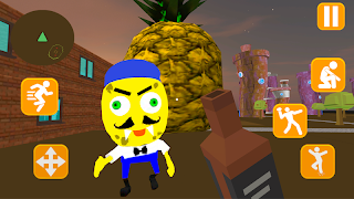 Neighbor Sponge. Scary Secret - Screenshot 2